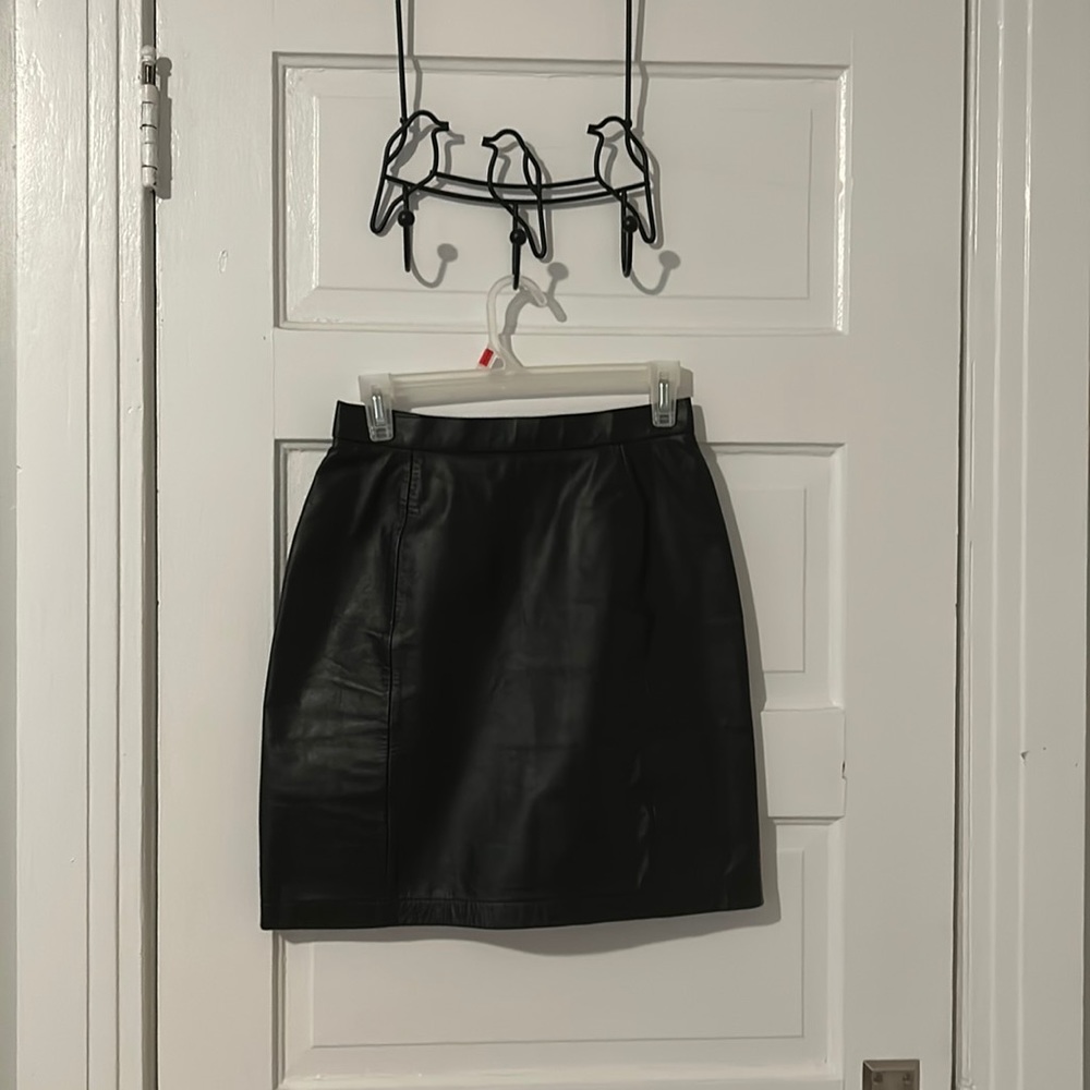Leather Skirt